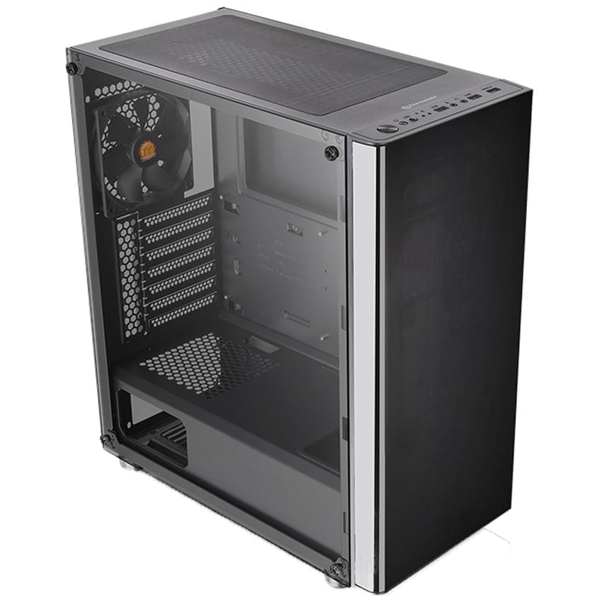 Gabinete Thermaltake V200 Tg 1 Fan Atx Mid Tower